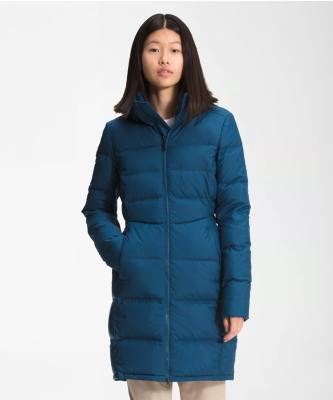 China Premium Quality Packable Custom Logo OEM Standard Length Jacket Viable Long Down Jacket Padded Coat Women for sale