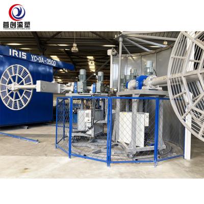 China New carrousel rotomolding machine for plastic water tanks maquina rotomoldeo Te koop