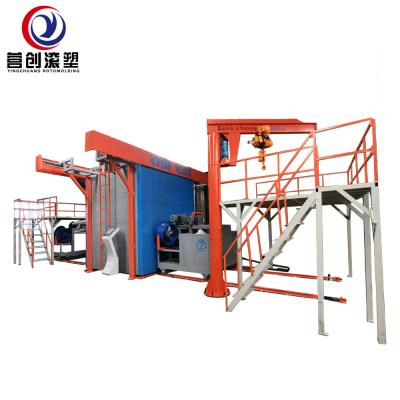 China 2 Arms Rotomoulding Plastic Tank Manufacturing Machine speed adjustable for sale