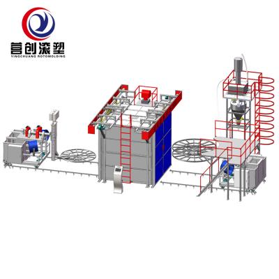 China Reliable Rotomolding Equipment 10000L Tank Volume 220V/380V/440V Voltage Availability for sale