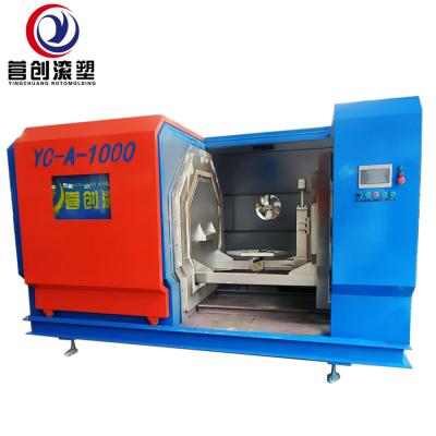 China LCD Screen Electric Heating Rotomolding Machine 10L Capacity Electronic Tensile Testing Machine for sale