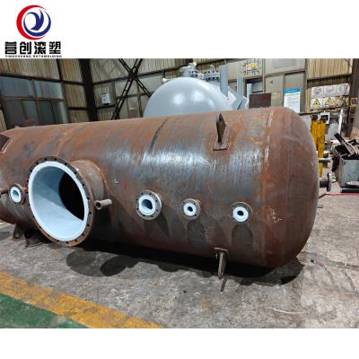 China Highly Durable SLP Storage Tanks Carbon Steel Lined Plastic With Excellent Chemical Resistance for sale