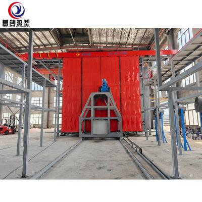 China Automatic Shuttle Rotomolding Machine For Production Of Large Water Tower Box Products for sale