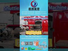 Automatic Operation Shuttle Rotomolding Machine For Pickleball