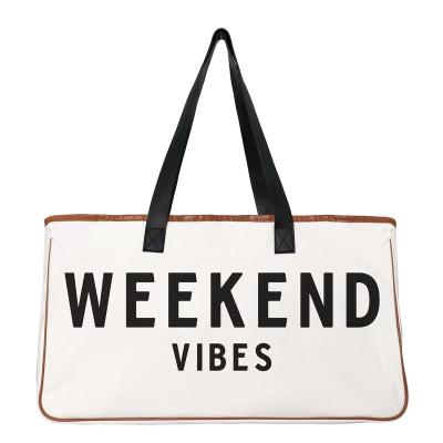 China Large Capacity Personalized Creative Brands Hold Any Tote Bag Vocation Beach Woman Weekend Vibraphone Bags for sale