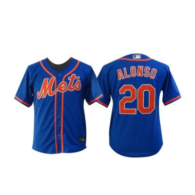 China Wholesale Antibacterial 20 Alonso Baseball Uniform For Kid Women High Quality Baseball Singlet For Kids And Women for sale