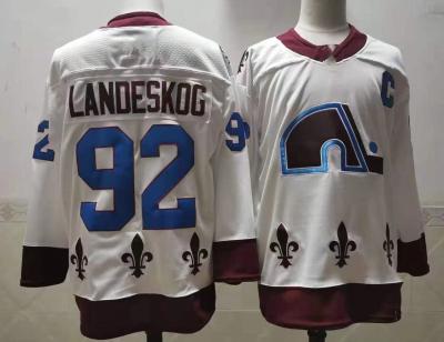 China Landeskog 8 Makar 19 Sakic 29 Mackinnon High Quality Antibacterial 92 Men's Sublimation Ice Hockey Tank Tops Uniform for sale