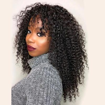 China Jerry Curl Braided Lace Wig Full Lace Closure Jerry Wigs With Pre Plucked Baby Hair, Hair Wigs With Bangs for sale