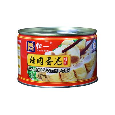 China Factory Canned Direct Selling Canned Meat Food 397g Canned Chinese Fries With Pork for sale