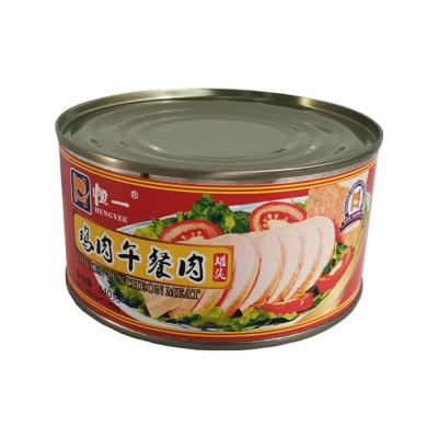 China Luncheon meat canned canned 340g chicken for sale