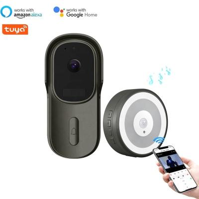 China Amazon Hot Selling FCC 2022 Certificated Smart Home Wireless Intercom 12-24v Door Bell HD 1080p Ring With Recording Camera WF001-708BD for sale