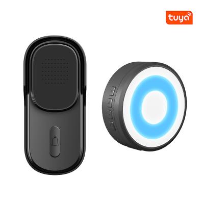 China IP65 Waterproof WIFI Smart Home Door Bell 150M Long Range Space Wired Doorbell Set Open 12V Electric Lock WF901-708AD for sale