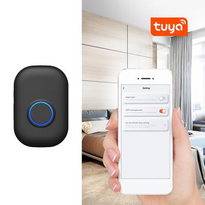 China Traditional CE Certificated Tuya App Notification Doorbell 200m Battery Long Distance Doorbell With Plug Chime In for sale