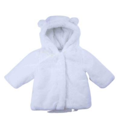 China Soft China Professional Manufacture Children's Coat Children's Coral Fleece Jacket Thickened Hooded Top Kids Winter Wear for sale