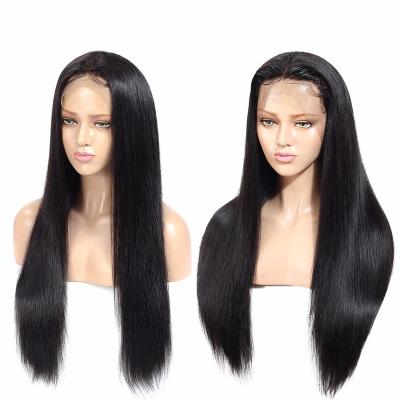 China Silky Straight Wave Lace Front Wig 13x6 Plucked Front Human Hair Wigs Pre Hd Transparent For Woman Brazilian Hair Swiss Lace 10-40 Inch Long for sale