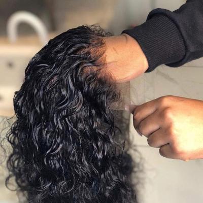 China Short Cheap Curly Wave Hair Short Price Deep Wave 13x4 Bob Wig Lace Closure Brazilian Lace Front Human Hair Wigs For Black Woman for sale