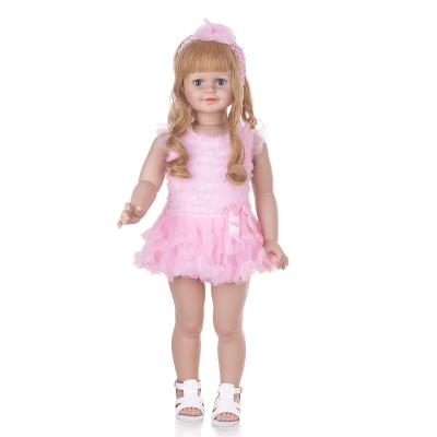 China KEIUMI Cartoon Toy Wholesale High Quality 30 Inch Gold Wave Hair Reborn Baby Dolls Girls Toys For Kid Birthday Gift for sale