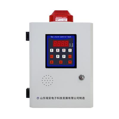 China Controlador de alarma de gas montado en la pared de canal único RS485 4-20mA Panel de control de gas en venta