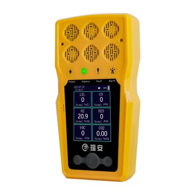 China ROSH Portable Multi Gas Detectors ABS Material Ammonia Gas Analyzer for sale