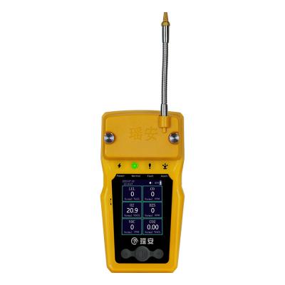 China High Precision Handheld Multi Gas Detector 6 In 1 Portable Gas Leakage Detector for sale