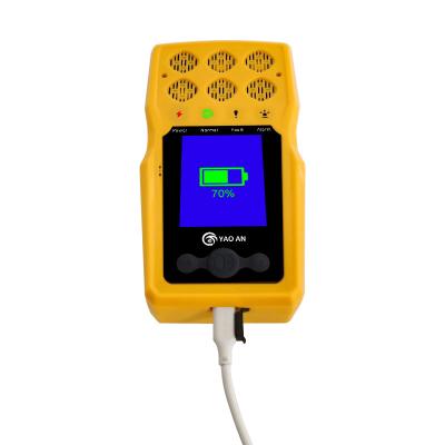 China LEL H2S CO O2 Multi Gas Analyzer 6 In 1 Portable Gas Leak Detector With Internal Pump for sale