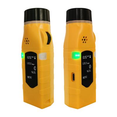 China NH3 CH4 CO H2S Analisador de detector de gás portátil com tela LCD de 1,3 polegadas à venda