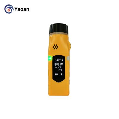 China Analista de gases VOC de bomba portátil, detector de voz de mano de 0 a 500 ppm con sensor Pid en venta