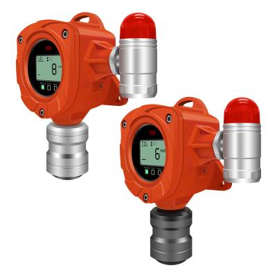 China CH4 H2S CO O2 CO2 VOC Point Type Gas Detector Fixed YA-D400 for sale