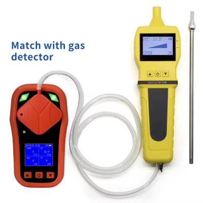 China YA-CDX4 Monitor de gas de difusión natural con detector de gas de CO2 O2 H2S CO con bomba de muestreo externa en venta