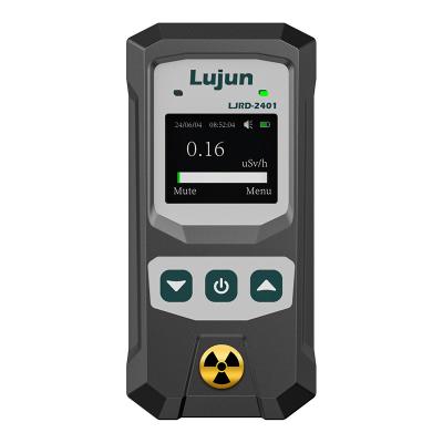 China Portable Nuclear Radiation Detecto LCD X-ray Beta Ray Gamma Ray Detector Rechargeable Radiation Tester With Alarm for sale