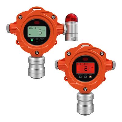 China Industrial Wall Mounted Gas Detector CO Detector Phosphine Gas Monitor Fixed Gas Detection System for sale