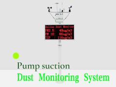 Pump Sucking Type PM2.5 PM10 TSP Air Quality Monitoring Device Industrial Dust Monitoring System