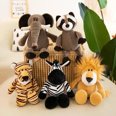 China Custom High Quality Super Cheap Super Soft Cute Plush Toy OEM Home Decoration Kids Adults Birthday Elephant Giraffe Raccoon Fox Toy Lion Tiger Monkey Dog Stuffed Animals for sale