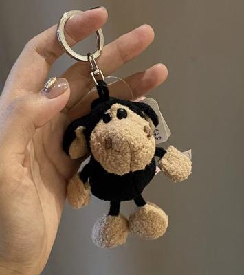 China Animal Custom Dolls Decoration Plushies Plush Key Chain Small Size Doll Key Chain Make Your Own Design for sale