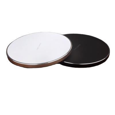 China Any samrtphone BSCI supplier OEM logo printing background Qi-enabled wireless charger for sale