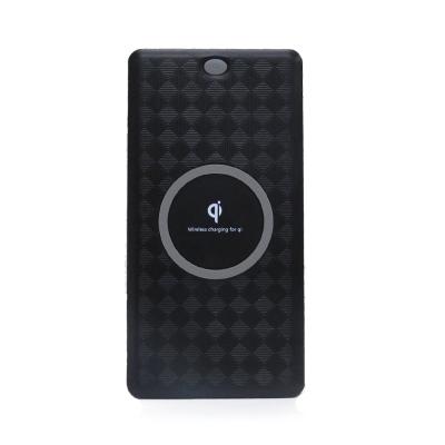 China Custom Capacity Qi Power Bank Wireless Charging Fast Wireless Charger for Android and iPhone for sale