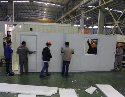 China Parking Lot Quickly Set Up Foldable Prefab Studio Booth Shelter for sale