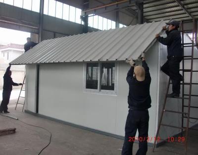 China Parking Lot Low Cost Economic Prefab Flat Packed House for sale