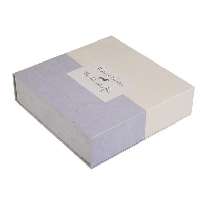 China Widely Used Disposable Custom Size And Logo Box Paper Foldable Packaging For Cosmetics Garment Socks Scarf Paper Gift Box for sale