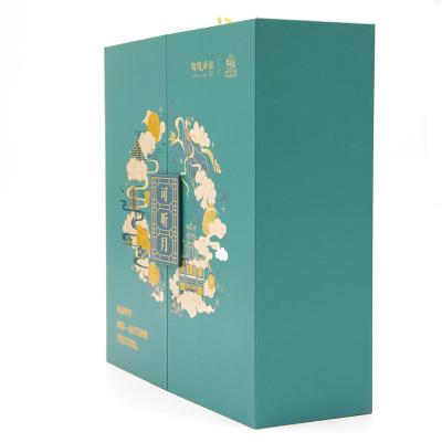 China 2021 Hot Handmade Wholesale Retail Packaging Large Logo Printed Magnetic Gift Boxes for sale