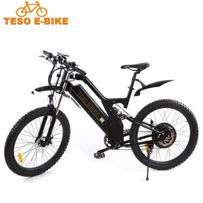 China Multifunctional high level rear suspension 500 watt motor ebike china enduro electric bicycle for sale