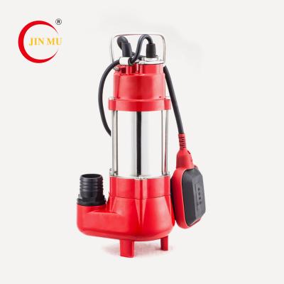 China 0.25kw 7.5m Submersible Sewage Pump Mini Head Submersible Pump With Float Switch for sale