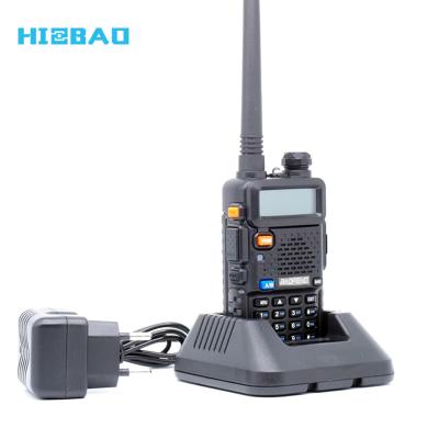 China Lowest Price Long Range UHF VHF Talking Film Walkie BAOFENG UV5R 185*110*95mm for sale