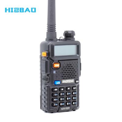 China Baofeng UV5R Ham Radio China Handheld 240*180*55mm UHF/VHF UV5R 5 Watt Dual Band Walkie Talkie for sale