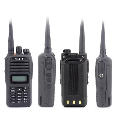 China Best Price Waterproof Walkie Talkie Case 128 Channels 5-10KM Range YJT W-518 3800mAh Li-ion for sale