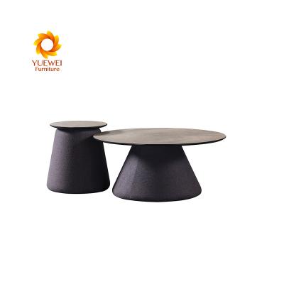 China Top Selling Customized Guaranteed Quality Eco-friendly Living Furniture Customized Wood Round Coffee Table for sale