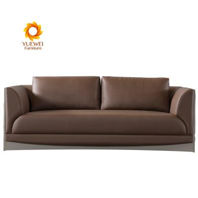 China Comfortable Sofa Set Office Sectional Leather Cover OEM Fusion Style Wrapping Part for sale