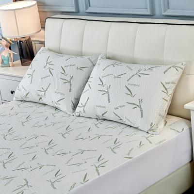 China Wholesale Waterproof Bamboo Zippered Waterproof Mattress Protector For Home Use Hotel Use Reusable for sale