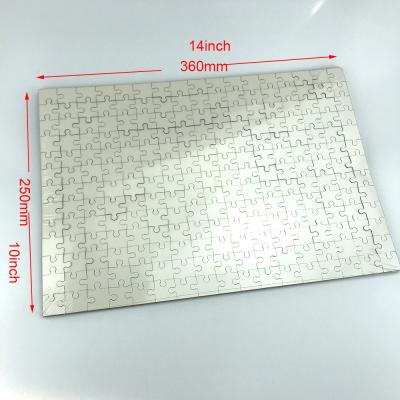 China 221pcs 360*250mm Rectangle Jigsaw Puzzle Sublimation MDF Eco-friendly Photo Jigsaw Puzzle for sale