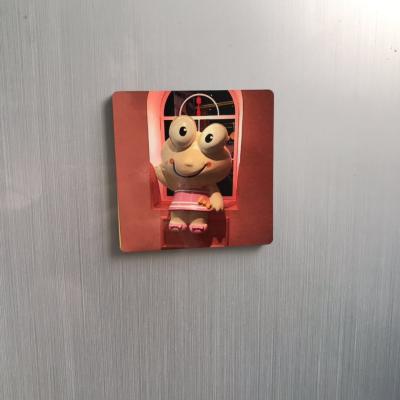 China Eco - Friendly Wholesale Sublimation MDF Photo Fridge Magnets Square Shape for sale